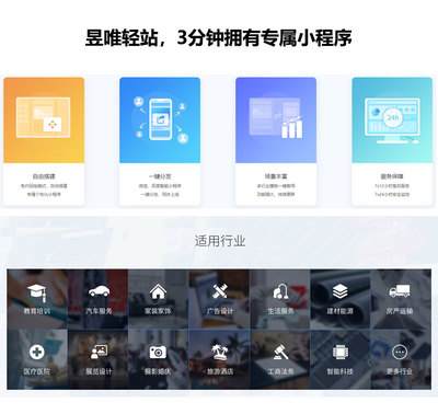 昱唯輕站小程序-小程序開發(fā) 小程序制作 小程序定制 小程序商城 企業(yè)商城小程序 小程序制設(shè)計